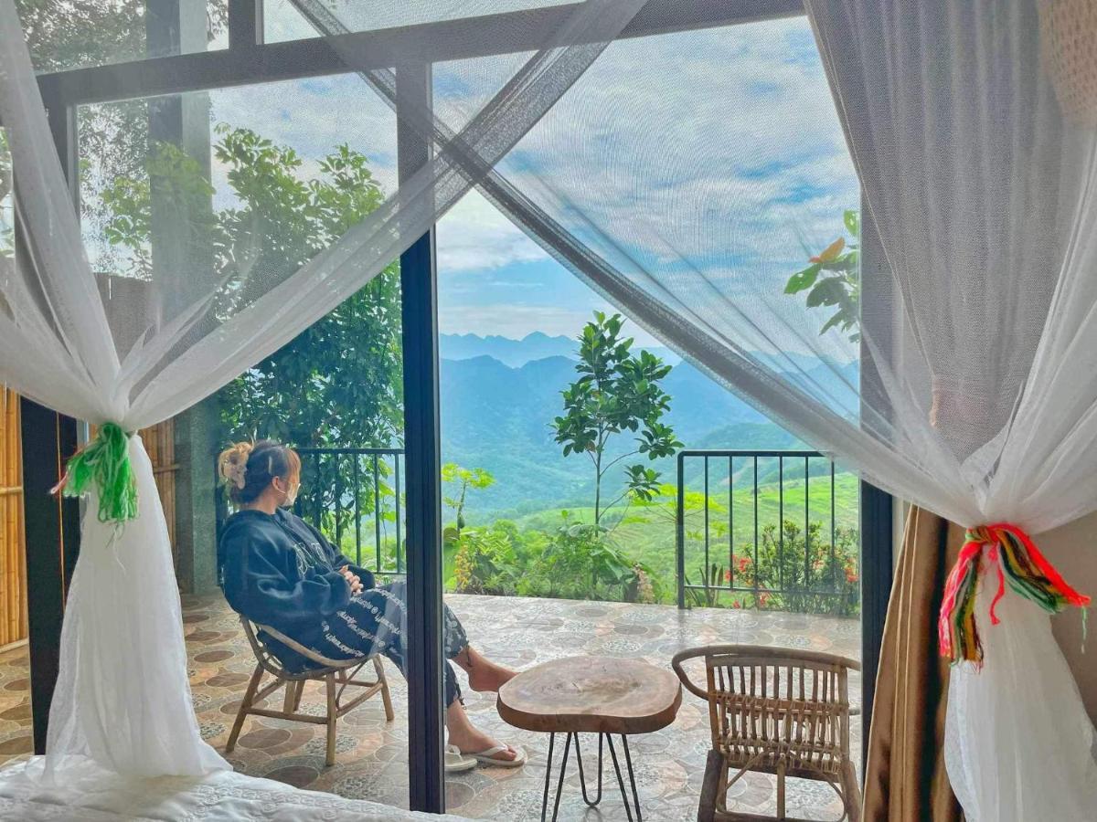 Homestay Khanh Dang Lac Son Bagian luar foto