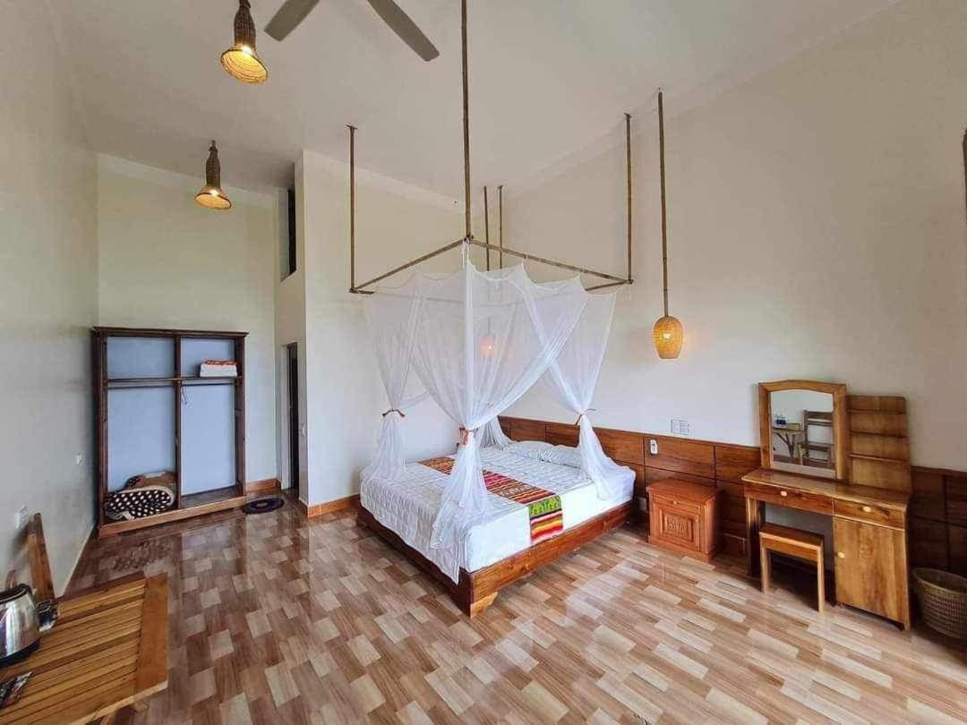 Homestay Khanh Dang Lac Son Bagian luar foto