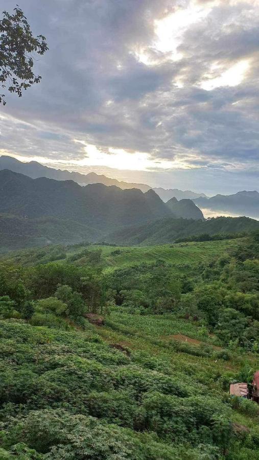 Homestay Khanh Dang Lac Son Bagian luar foto